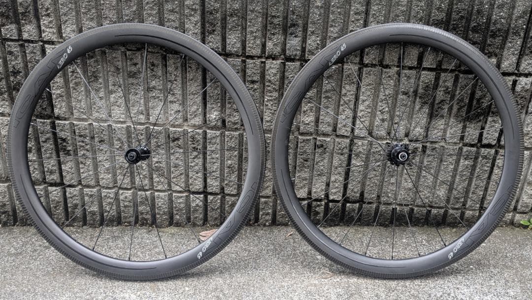 ぬ*ぬ様 ICAN AERO45 カーボンホイール 700Cクリンチャー