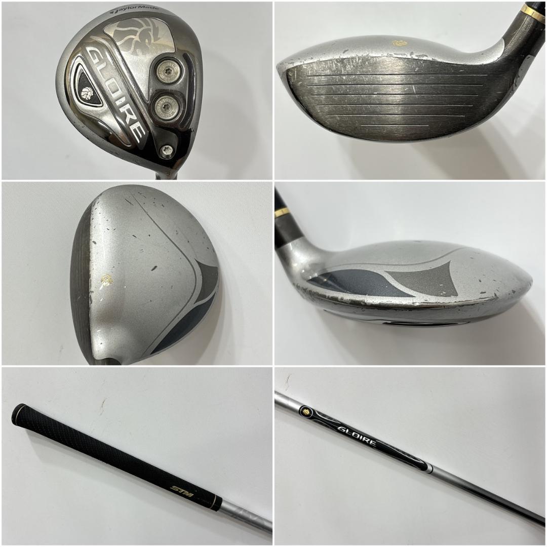 メンズ右利き初心者用　テーラーメイド　グローレ　ゴルフクラブセット　W-2482
