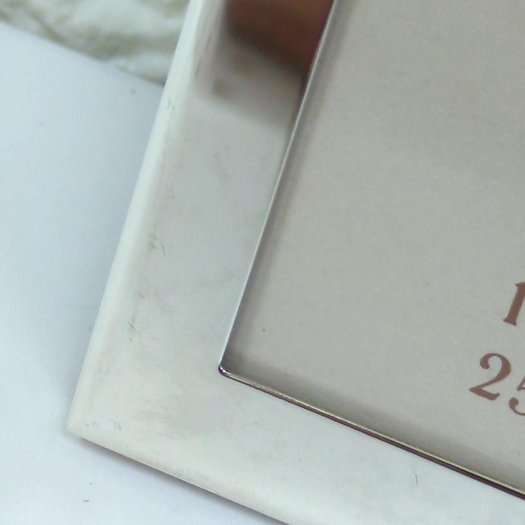 ティファニー 卓上カレンダー フォトフレーム シルバー 銀メッキ Tiffany