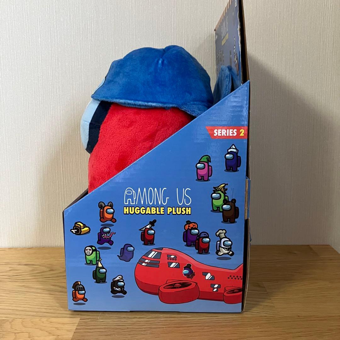 among us ぬいぐるみ 赤クルー アマングアス