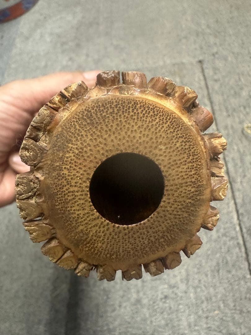 【根竹・風合い良】尺八 竹製 1尺8寸前後 / 和楽器・古管shakuhachi