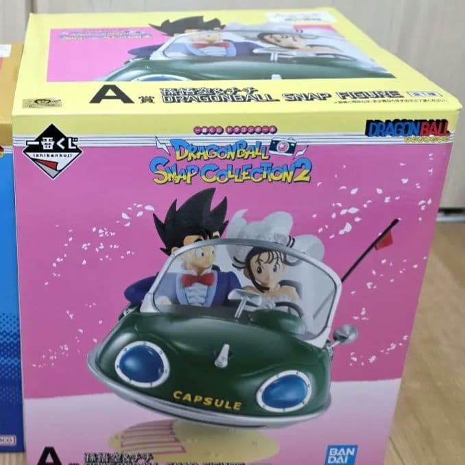 一番くじ　ドラゴンボール スナップコレクション2　A賞　孫悟空&チチ　未開封