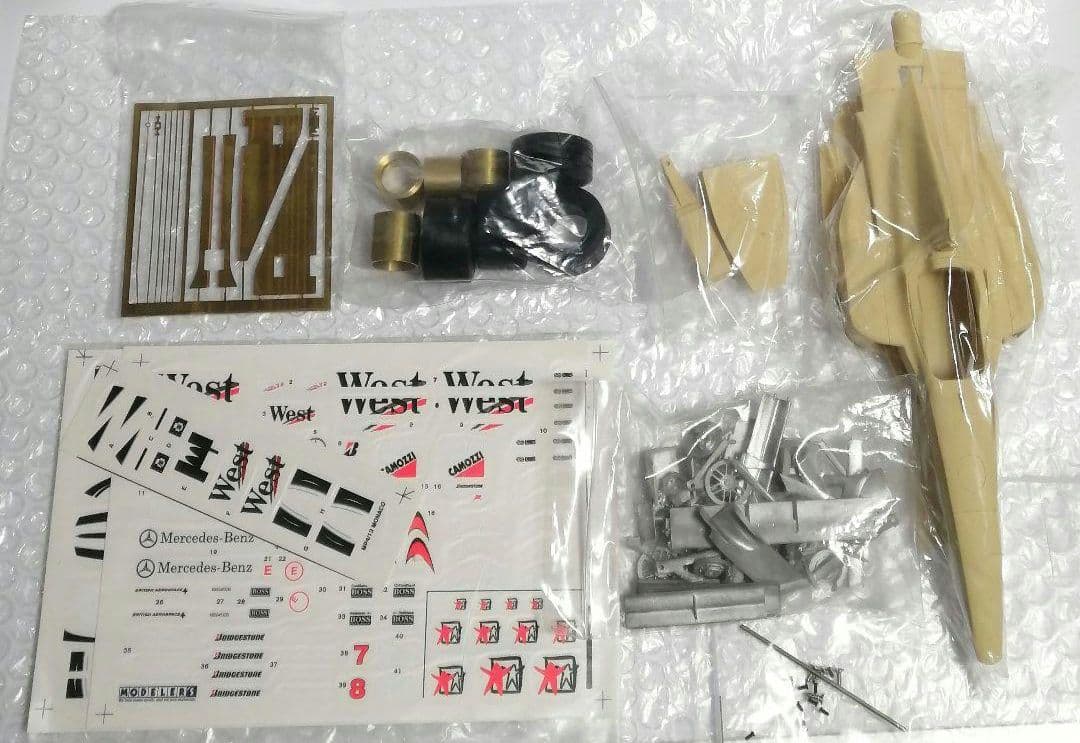 モデラーズ1/20マクラーレンMP4/13モナコグランプリモデル　ガレージキット