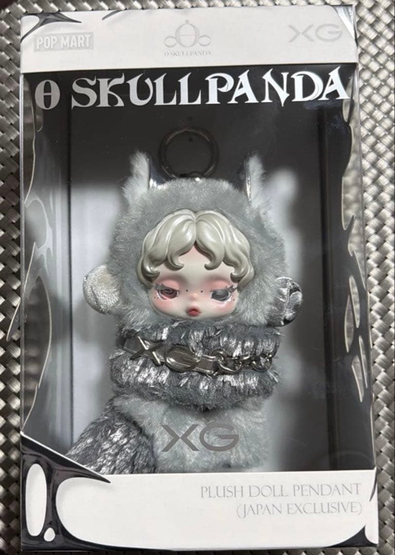 POPMART SKULLPANDA XG スカルパンダ ぬいぐるみペンダント