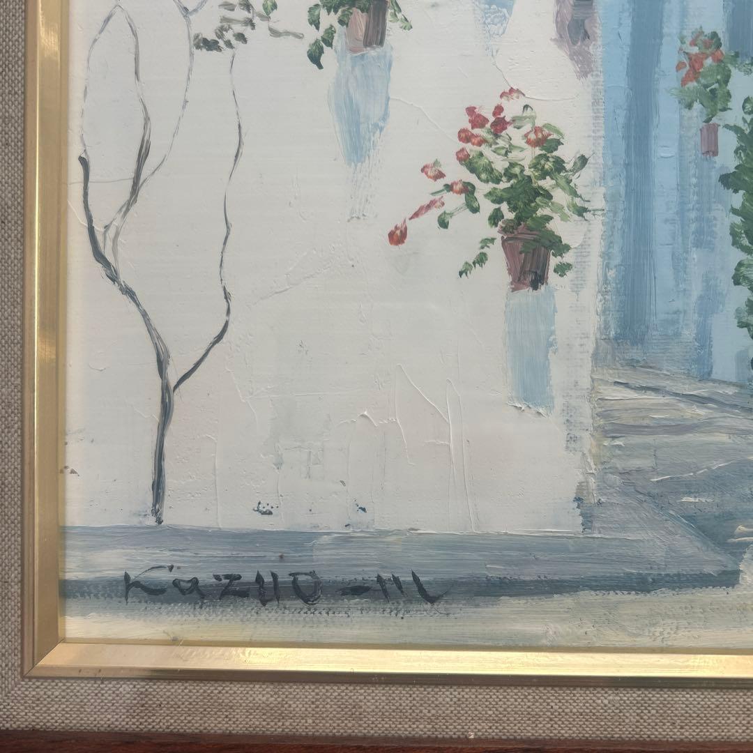 森下一夫　油絵　コルドバ　油彩　F8