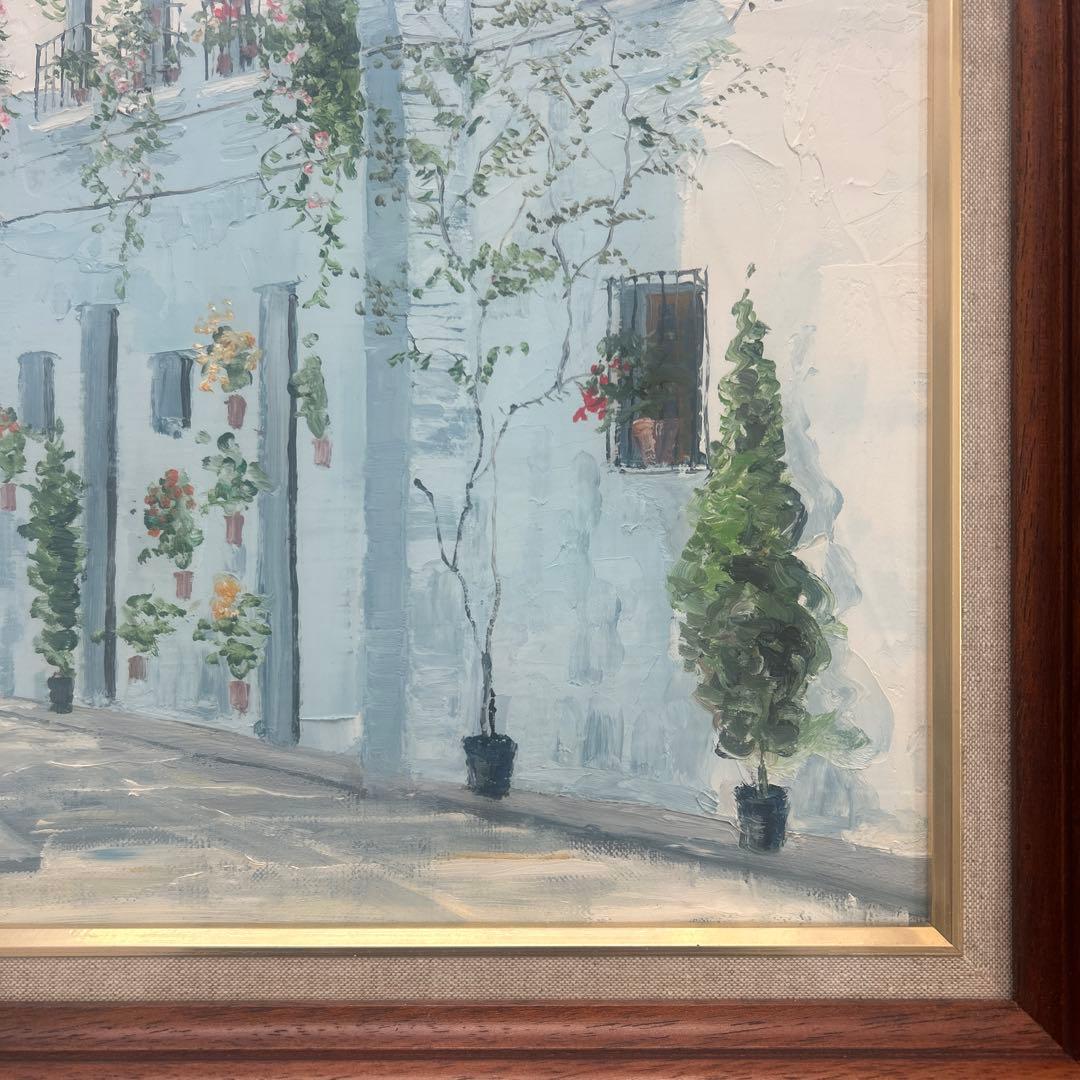 森下一夫　油絵　コルドバ　油彩　F8