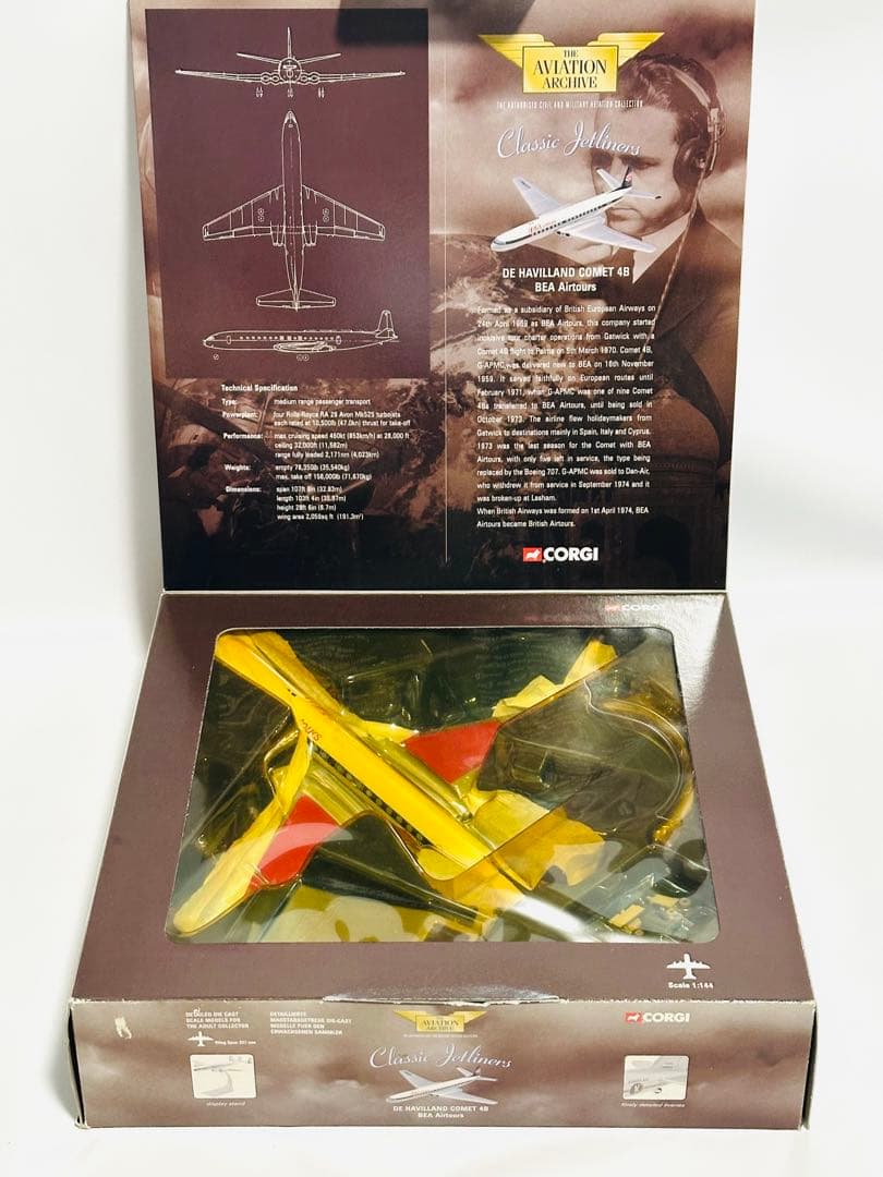 1/144 デ・ハビランド コメット 4B BEA アートアーズ CORGI