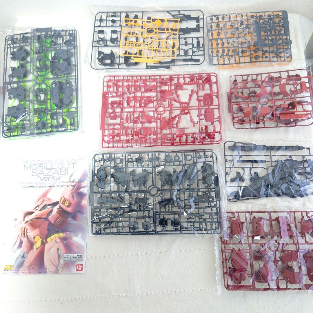 未組立 MG 1/100 MSN-04 サザビーVer.ka　ガンプラ