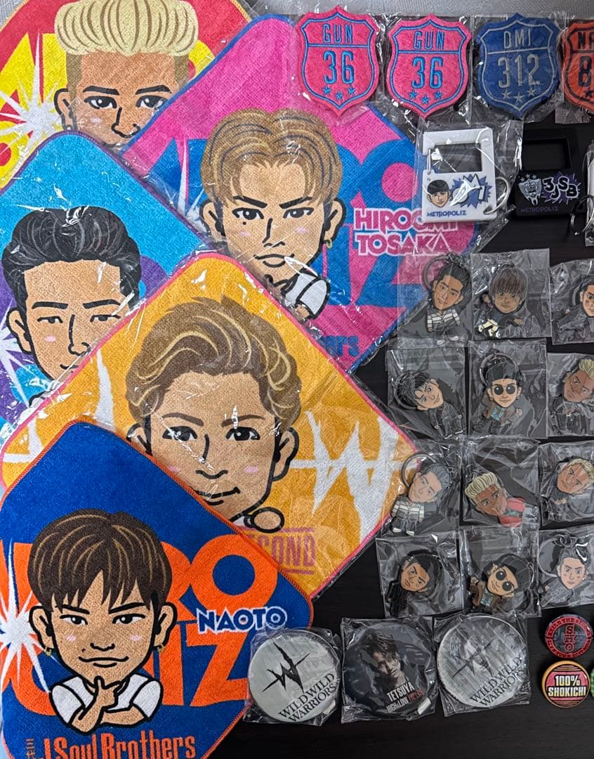 三代目 EXILE TRIBE キャラクターキーホルダー セット