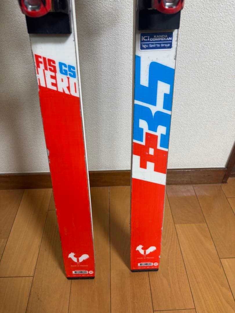ROSSIGNOL HERO FIS GS スキー 190cm R35