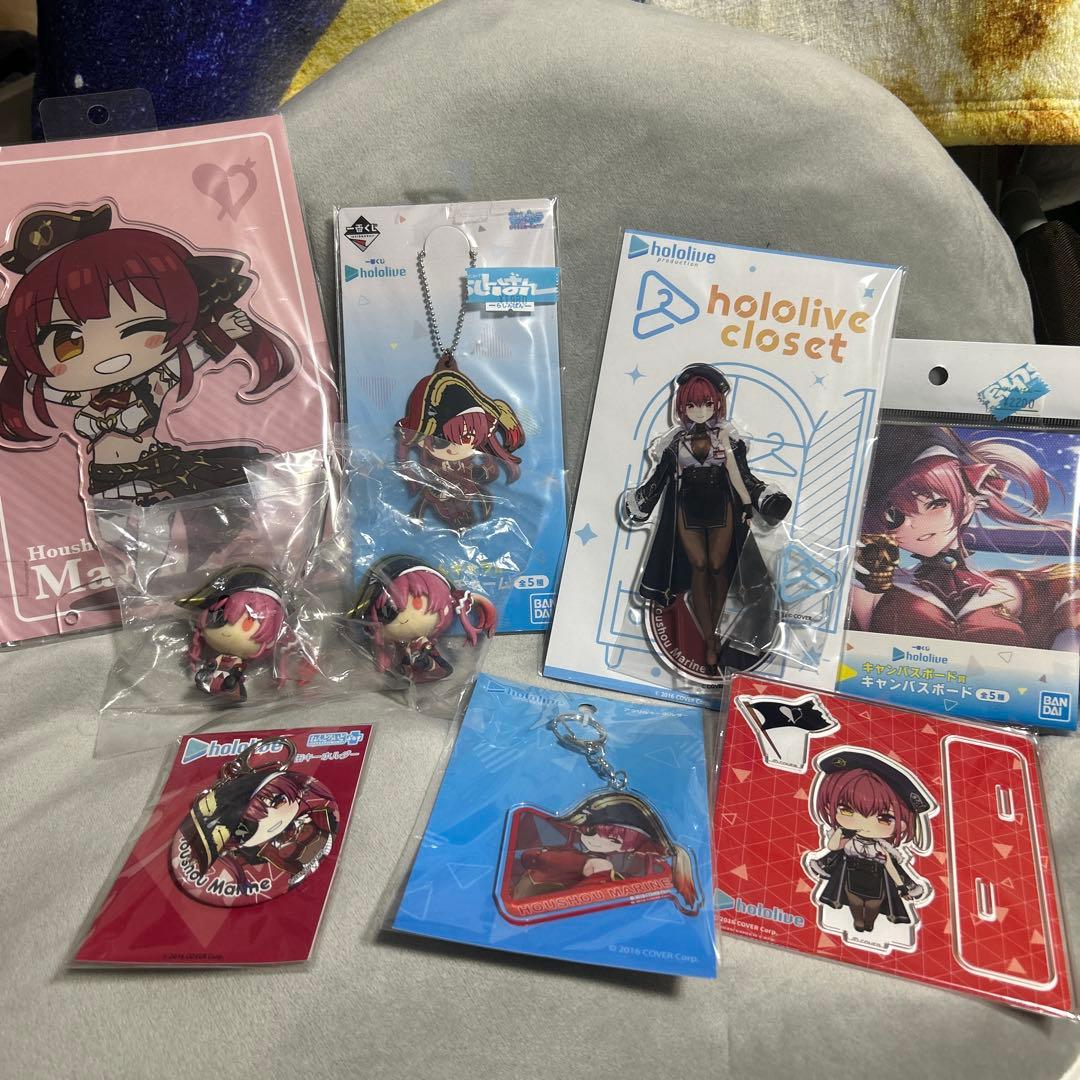 hololive 宝鐘マリン　キャラクターグッズセット