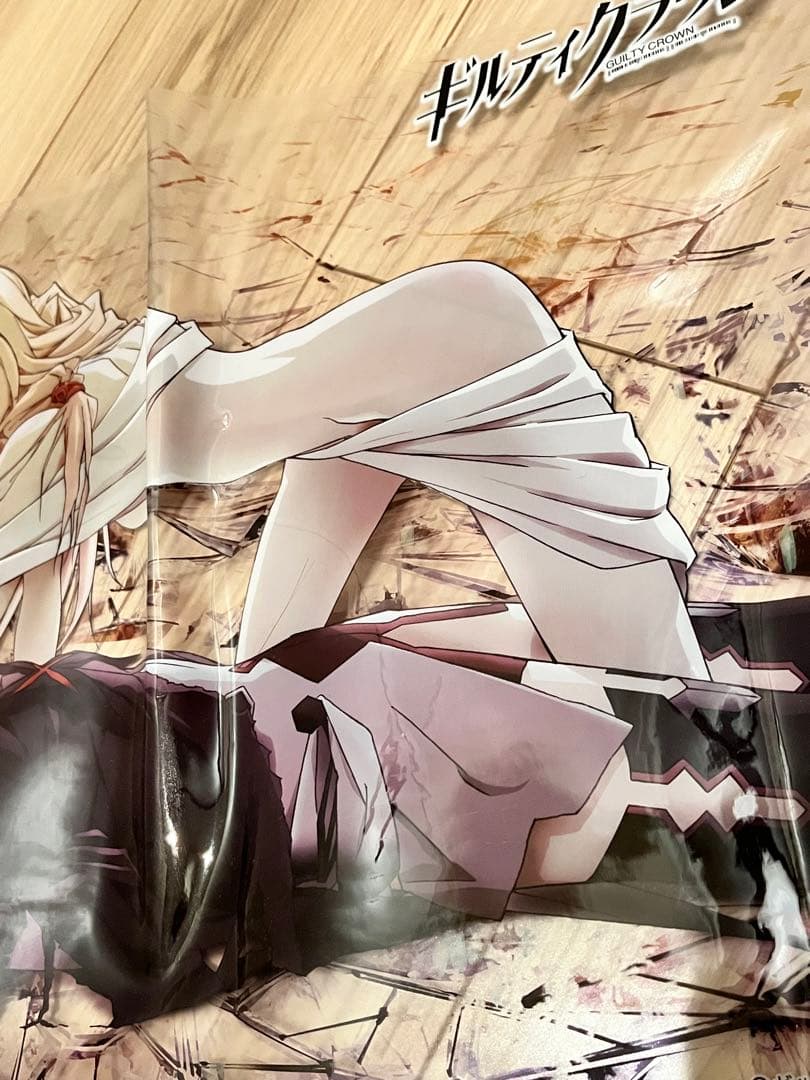 希少☆ ギルティクラウン デスクマット 楪いのり　桜満真名