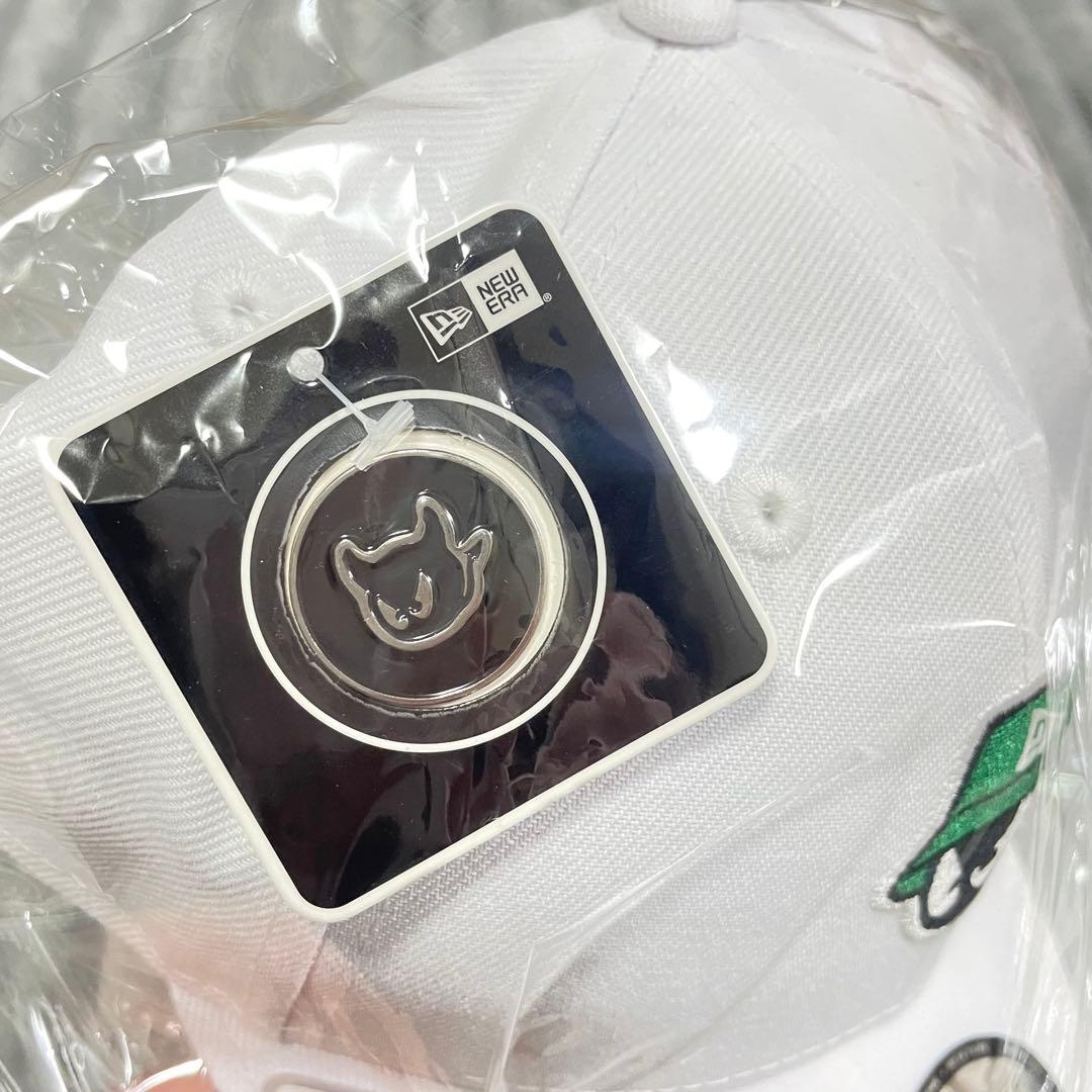 【新品未使用】NewEra WAAC コラボ　ホワイト キャップ マーカー付