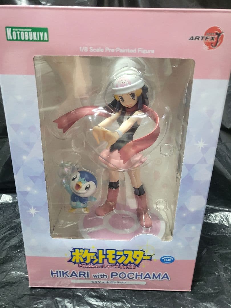 コトブキヤ artfx j ポケットモンスター ヒカリ with ポッチャマ
