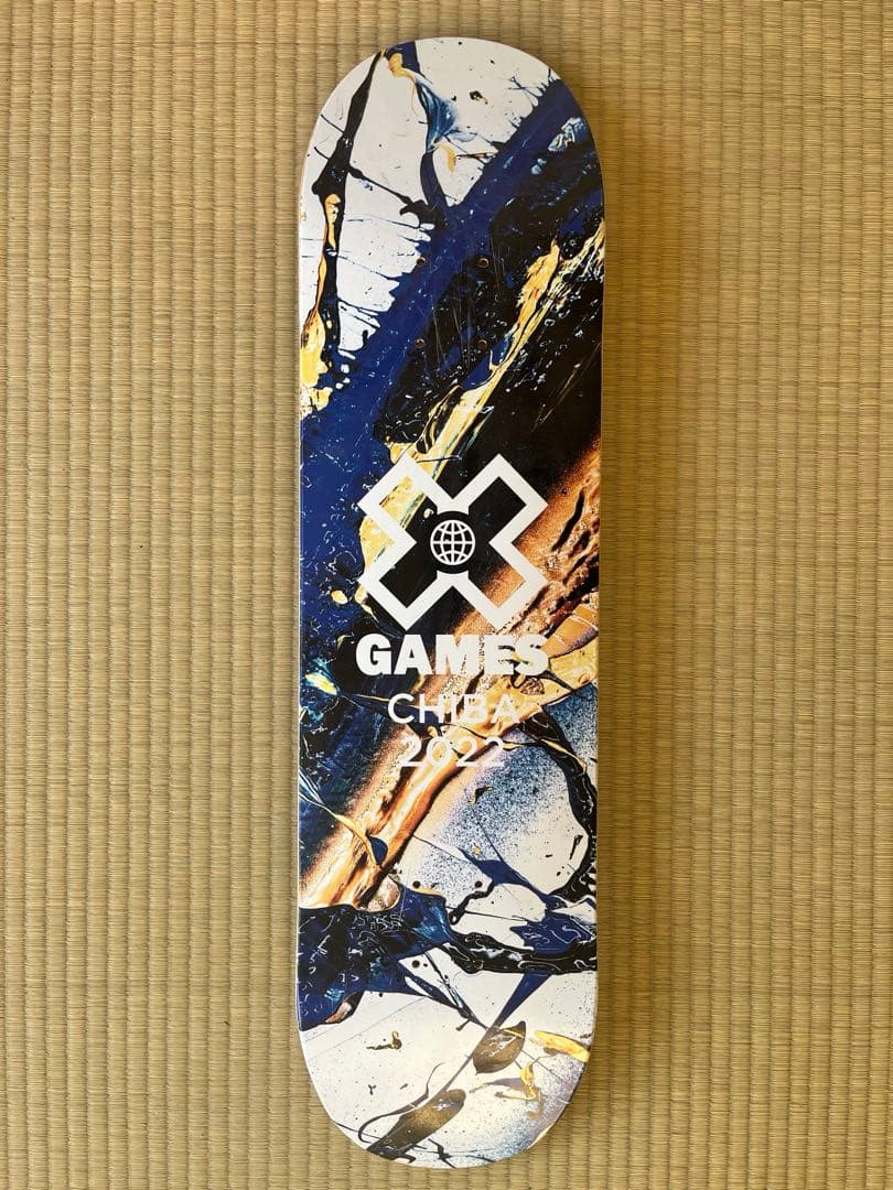 エックスゲーム2022 選手サイン入りデッキ