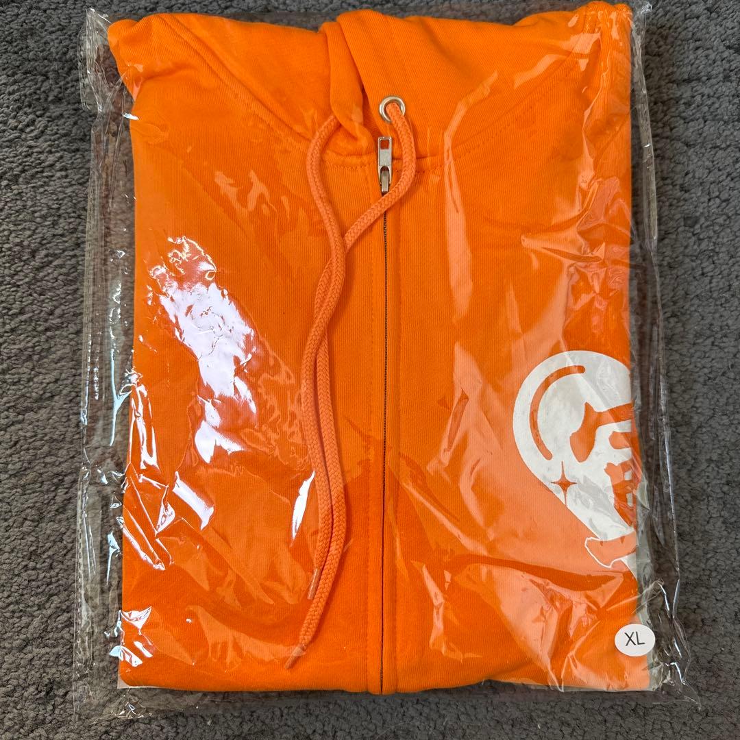 超ときめき宣伝部10th Anniversary XL パーカー オレンジ