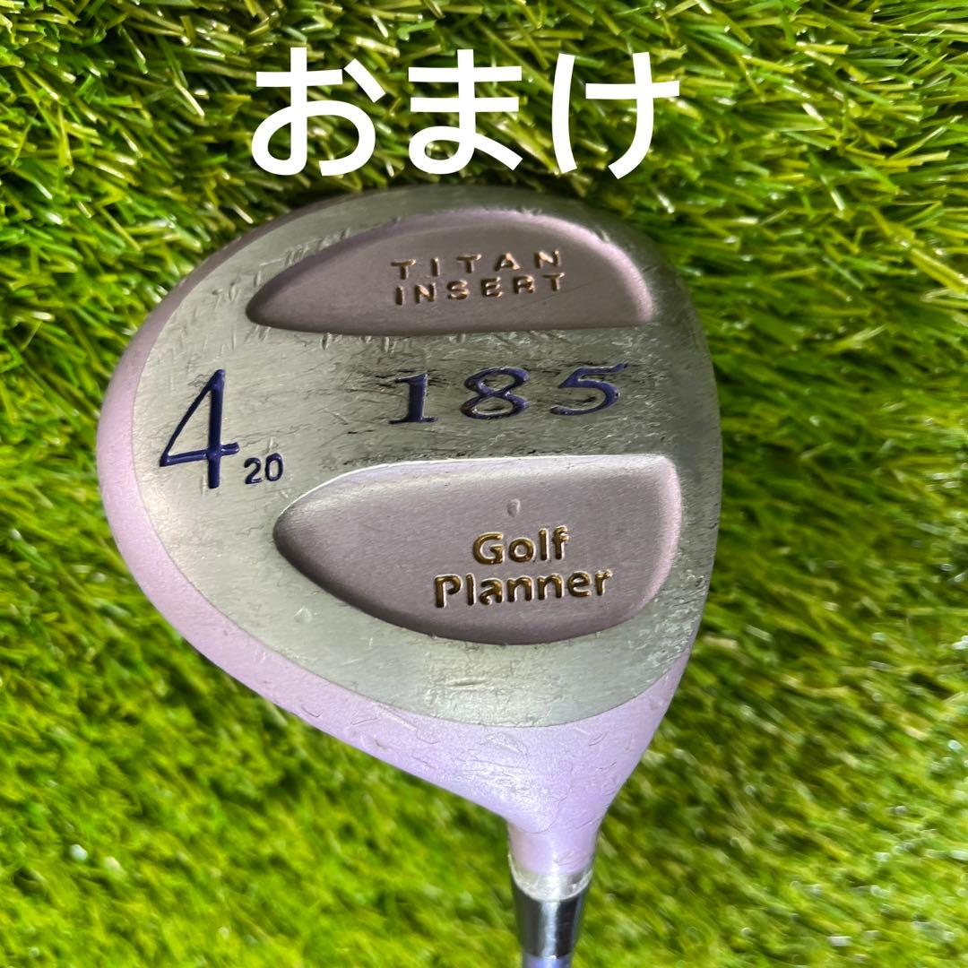 人気メーカーGolf Planner ゴルフクラブ8本セット　4番ウッドおまけ
