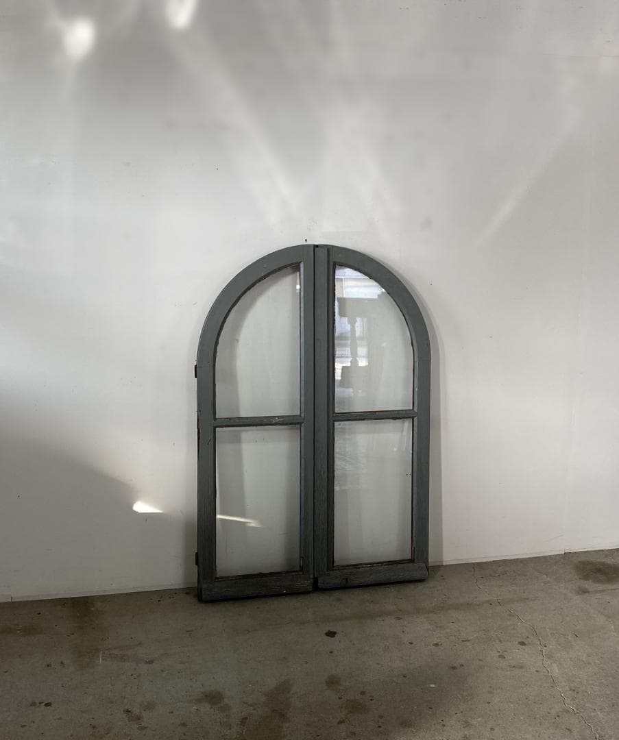 フランス アンティーク Arch window 窓 アーチ ドア