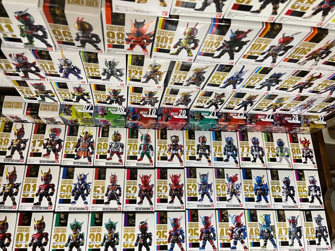 仮面ライダー コンバージ 82個セット