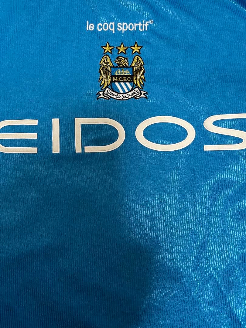 ルコック マンチェスターシティー ユニフォーム ハーランド イギリス製