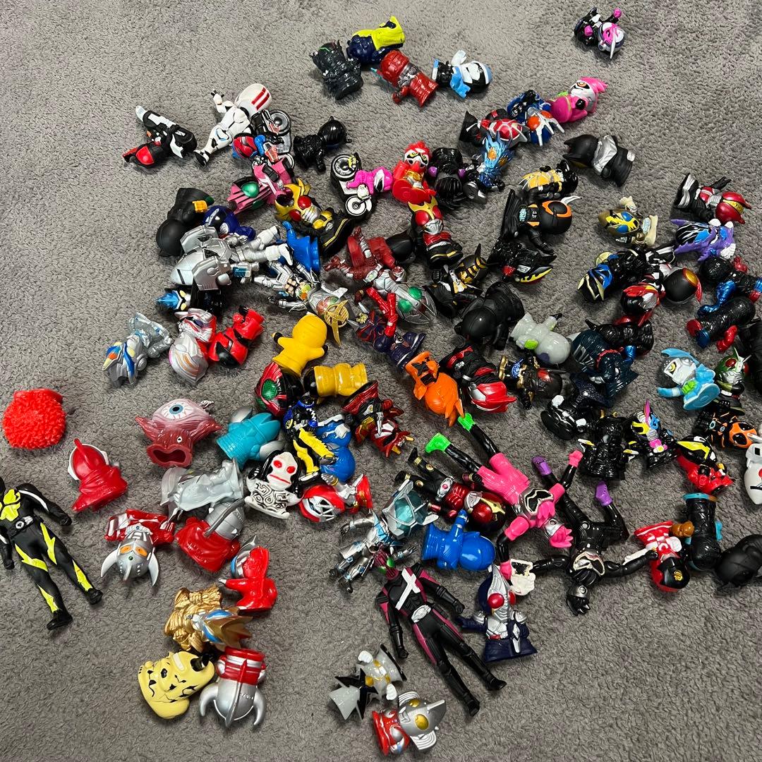 仮面ライダー　戦隊モノ　ウルトラマン　フィギュアまとめ売り　　100体