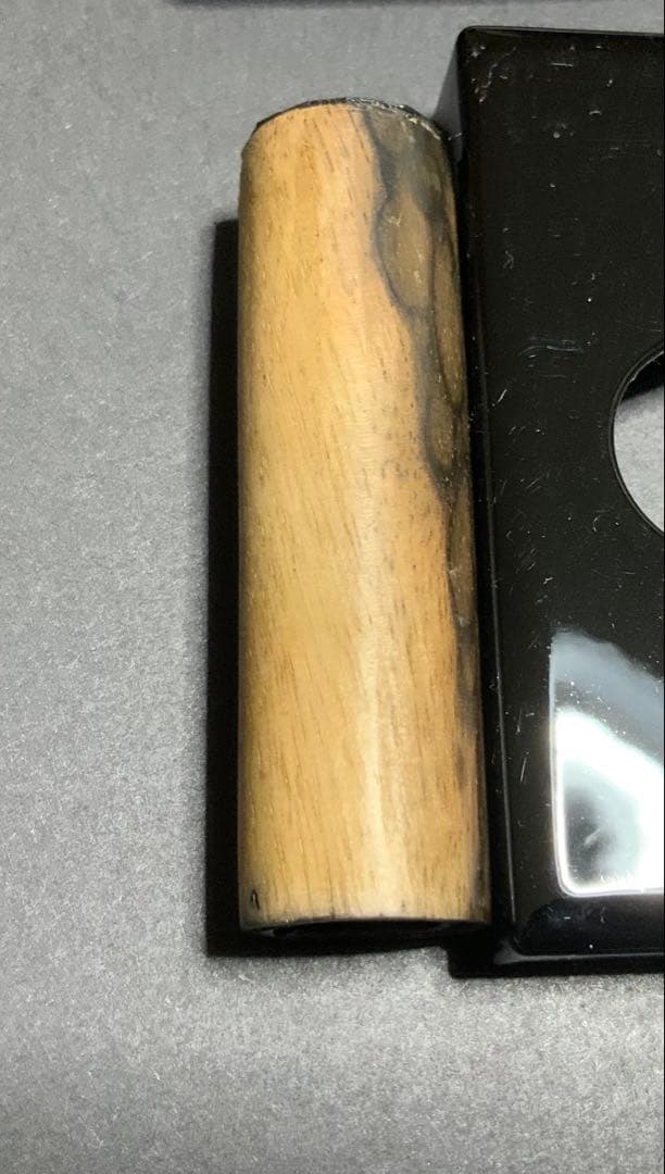 PILOT 万年筆 743 Bニブ　孔雀杢黒柿軸と合わせて