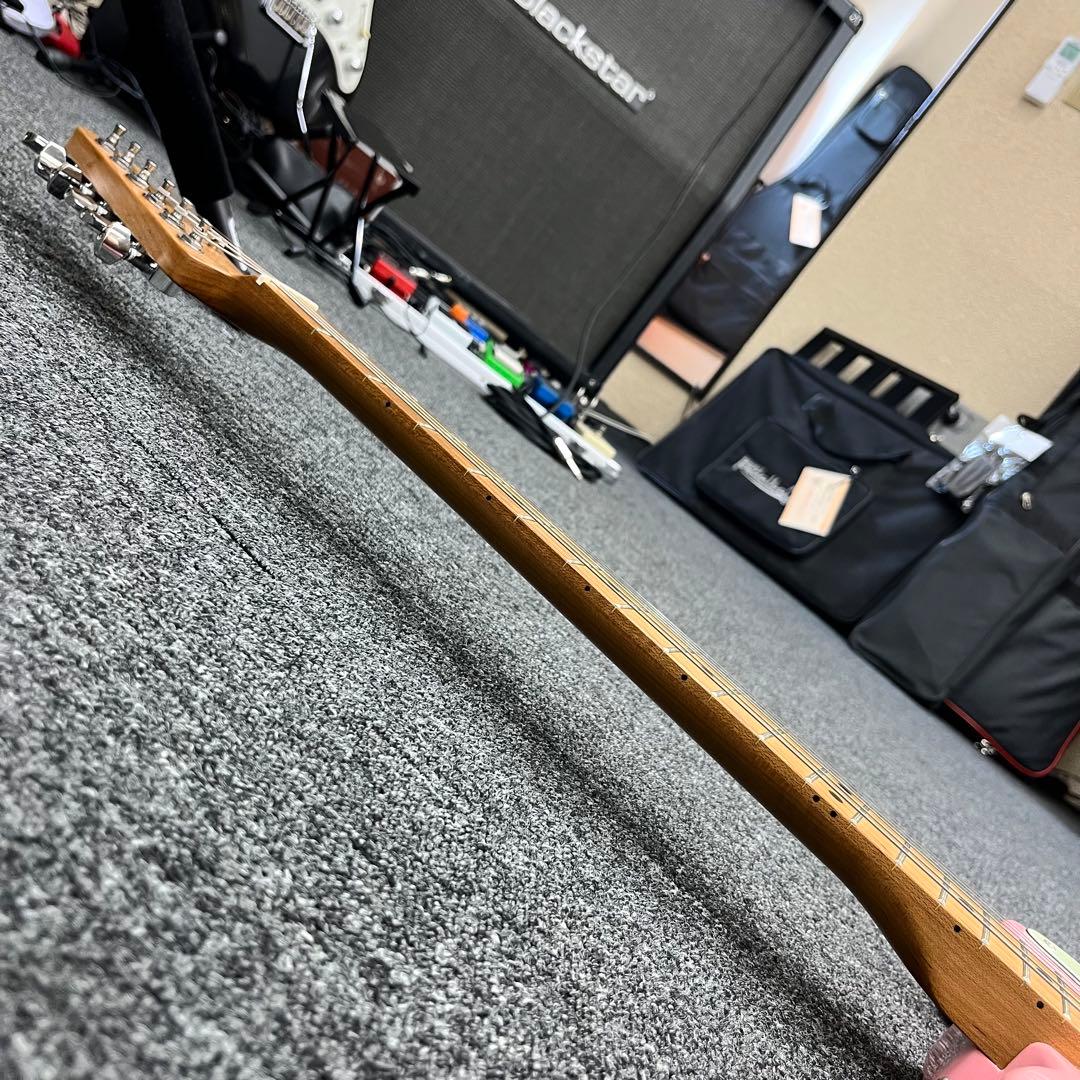 【10877】bacchus バッカス テレキャスタータイプ ピンク