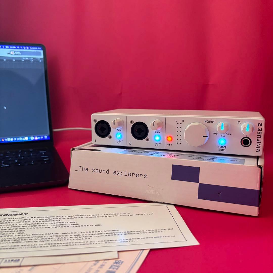 ARTURIA MiniFuse 2 オーディオインターフェース
