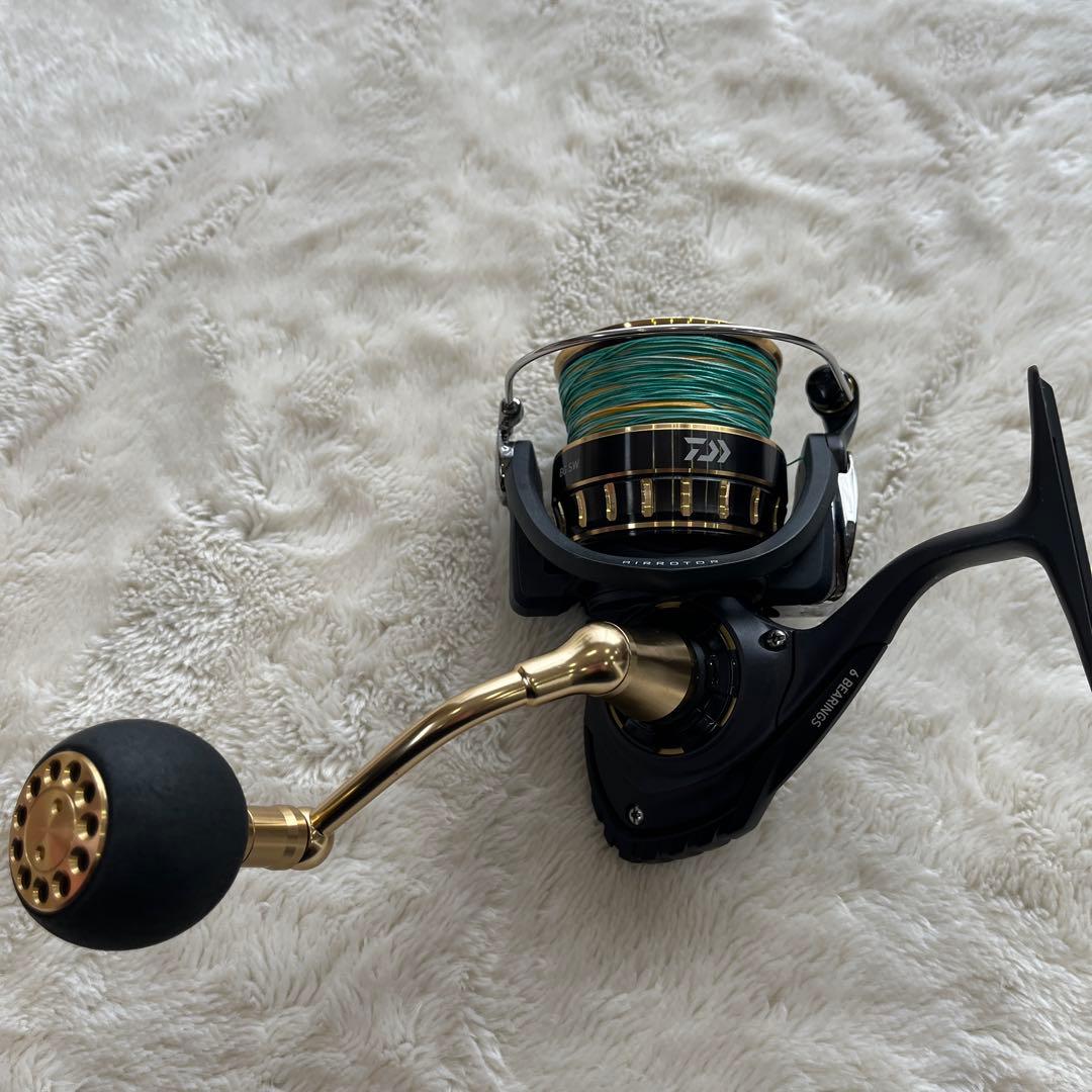 スピンニングリール、ダイワBGSW6000D-Hモデル:PEライン4号