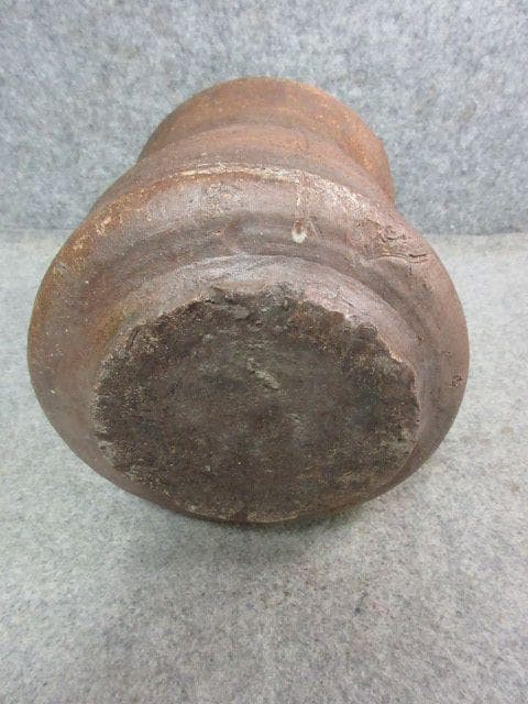 信楽焼せんべい壷 [B25398]