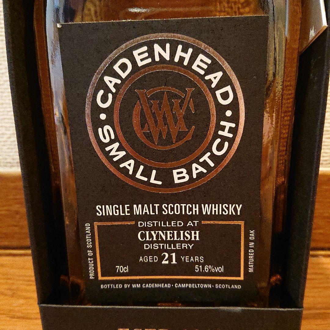 クライヌリッシュ 21年 ケイデンヘッド ハイランド ウイスキー