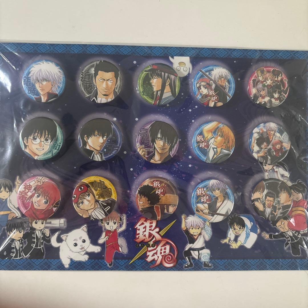 銀魂　ジャンプフェスタ 2014 缶バッジ セット