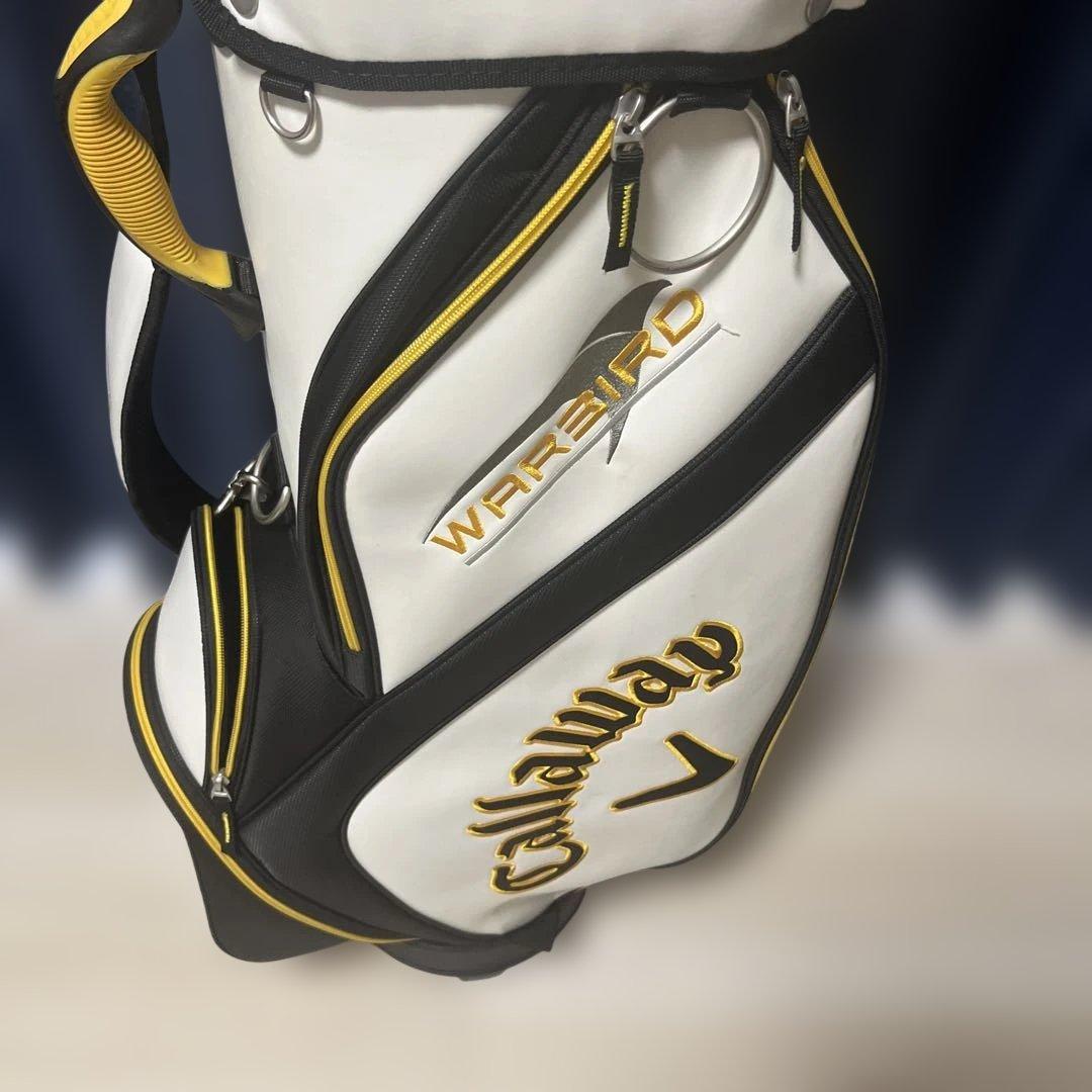 Callaway VFT キャディバッグ ホワイト/イエロー