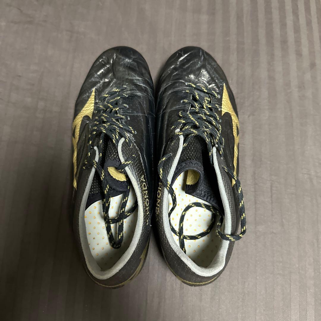 本田圭佑　実使用スパイク　日本代表　ACミラン 10番　本物　MIZUNO
