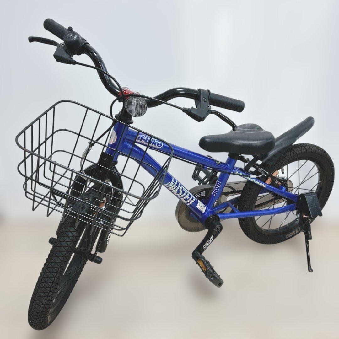 （お引取り限定）自転車　16インチ　d-bike MASTER＋　ブルー　青