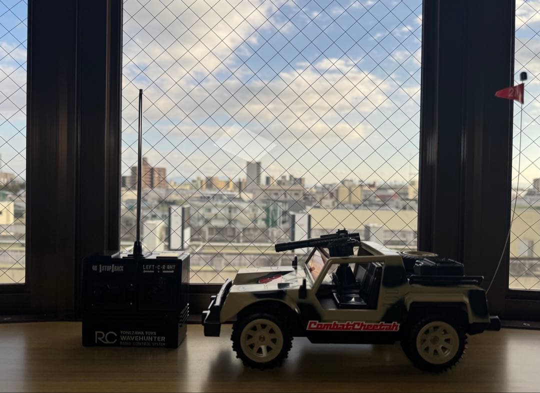 昭和当時物 ヨネザワ製 CHEETAH 4WD 1/16 ラジコン 現状品