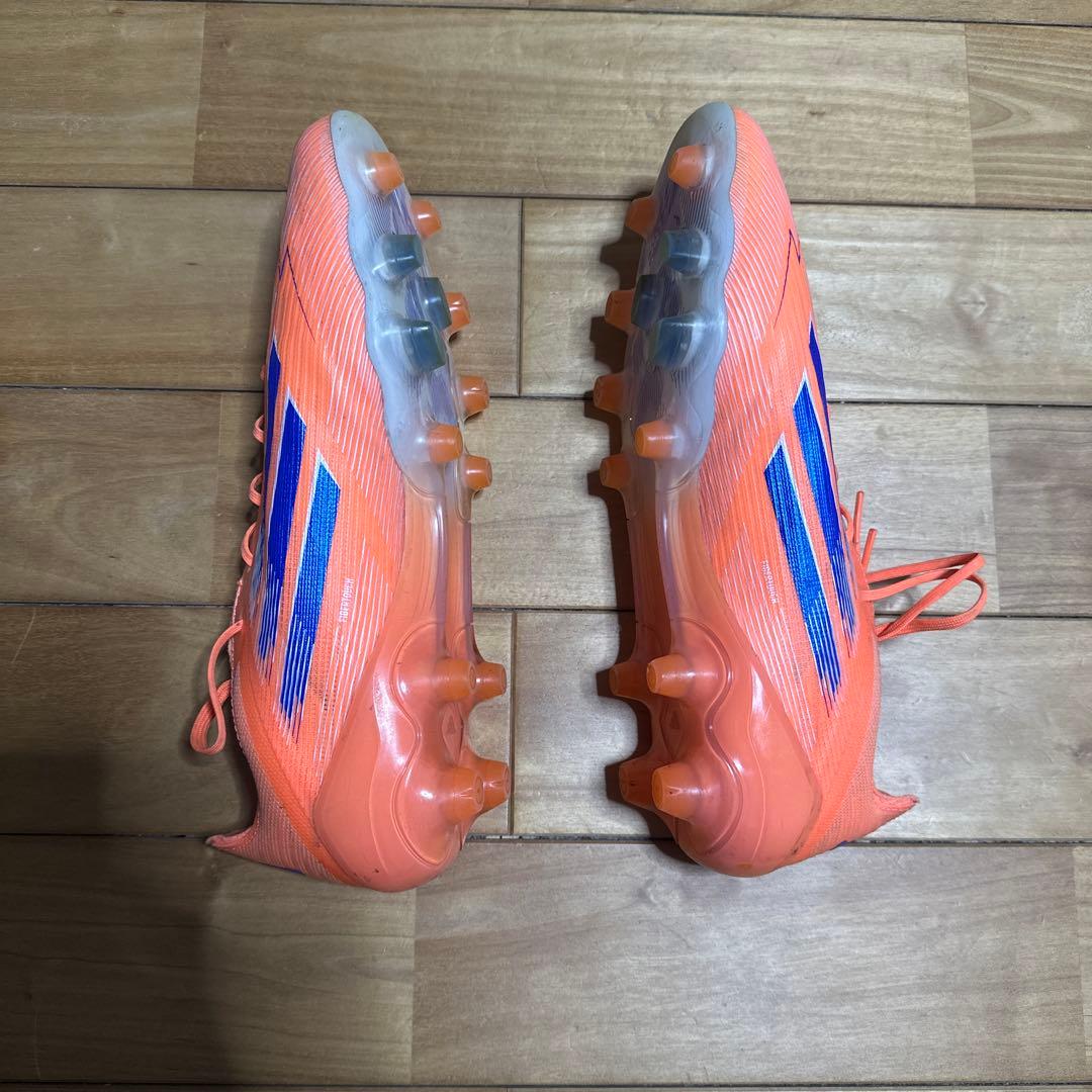 ま*ゃ様 adidas F50 サッカーシューズ オレンジ/ブルー 値下げあり！