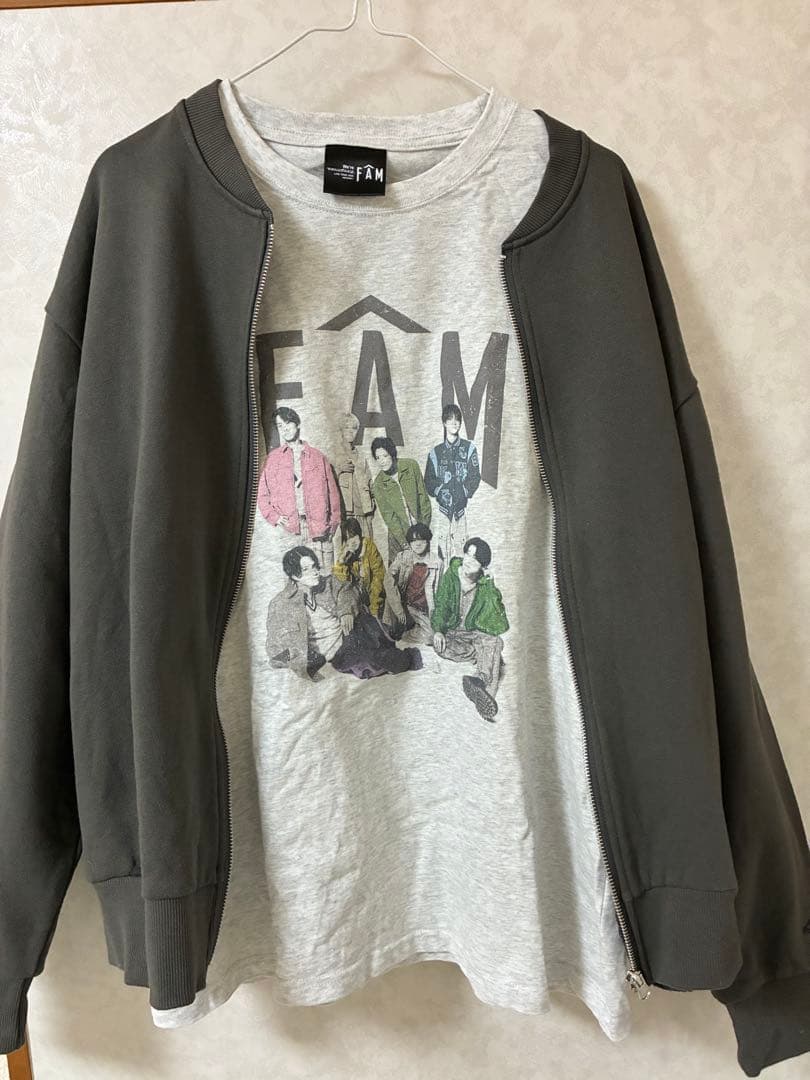 timelesz FAM ドーム　カーディガン　Tシャツ ツアーT