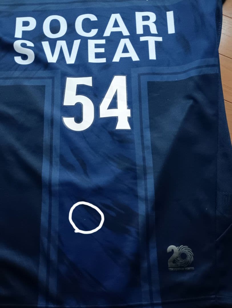 徳島ヴォルティス　永木亮太　背番号54　ユニ