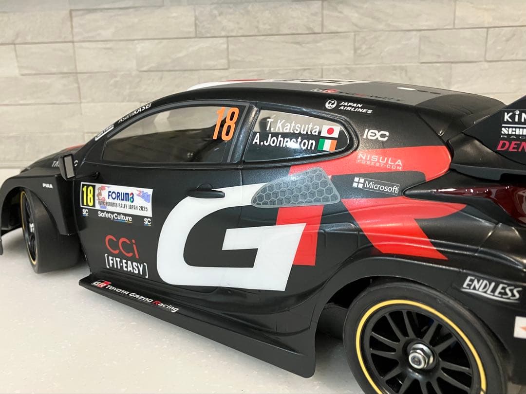 【カミやん様確認用】タミヤ RCボディ　ヤリス　WRC2025 ラリージャパン