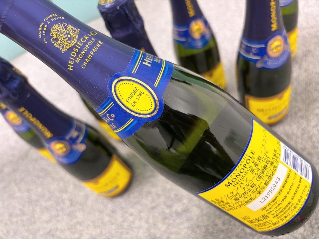 【特別価格】HEIDSIECK & MONOPOLE ハーフボトル 20本セット