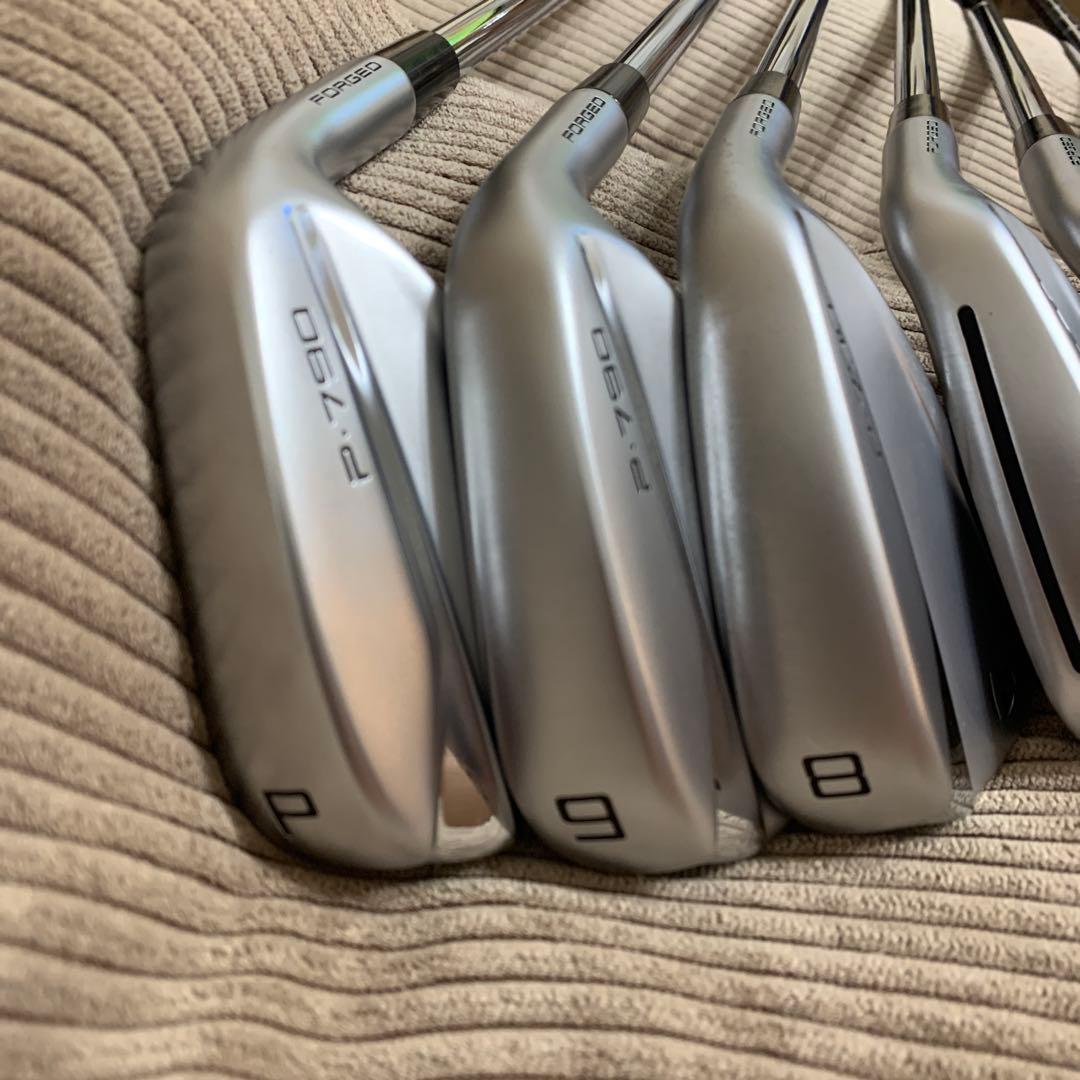 極美品　テーラーメイド　P790 アイアン　5-PW 6本セット　2021モデル