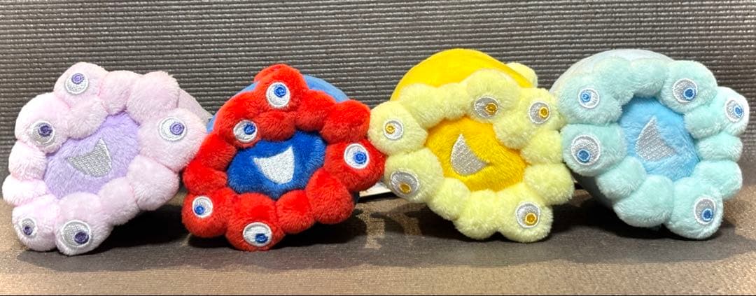 ミャクミャク ロールお手玉 マスコット 4種セット