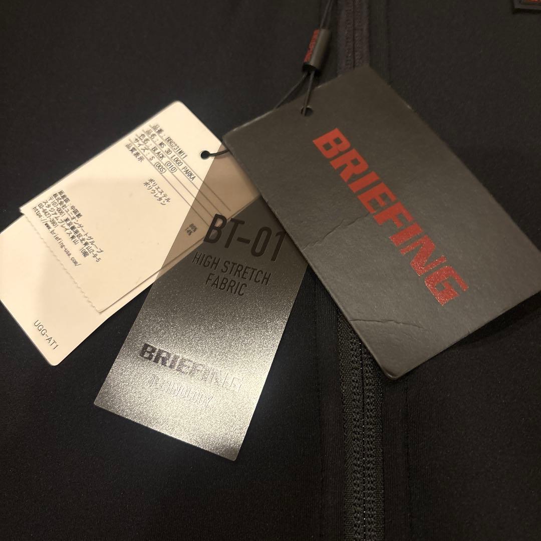 新品　BRIEFING 3D LOGO PARKA パーカー ブラック