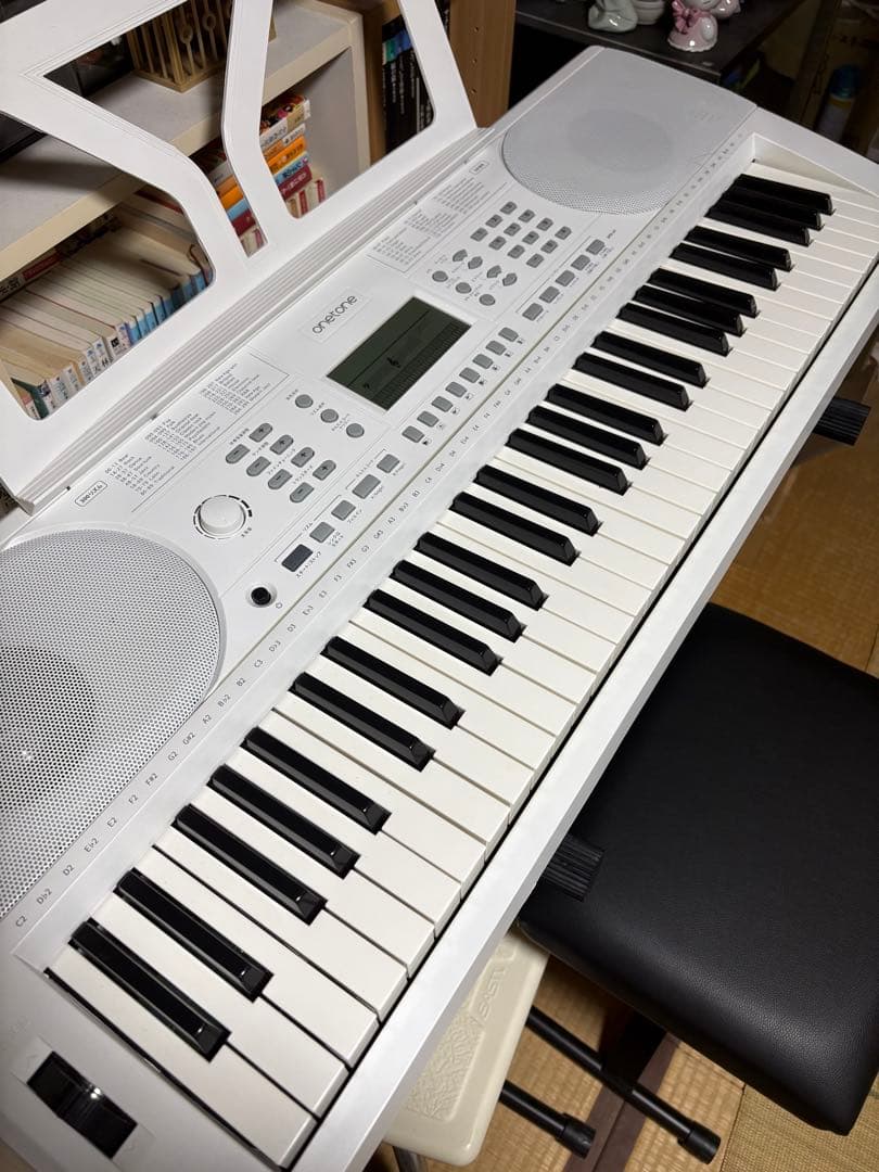 島村楽器　キーボード 電子ピアノ61鍵盤 スタンドいす ヘッドホンセット