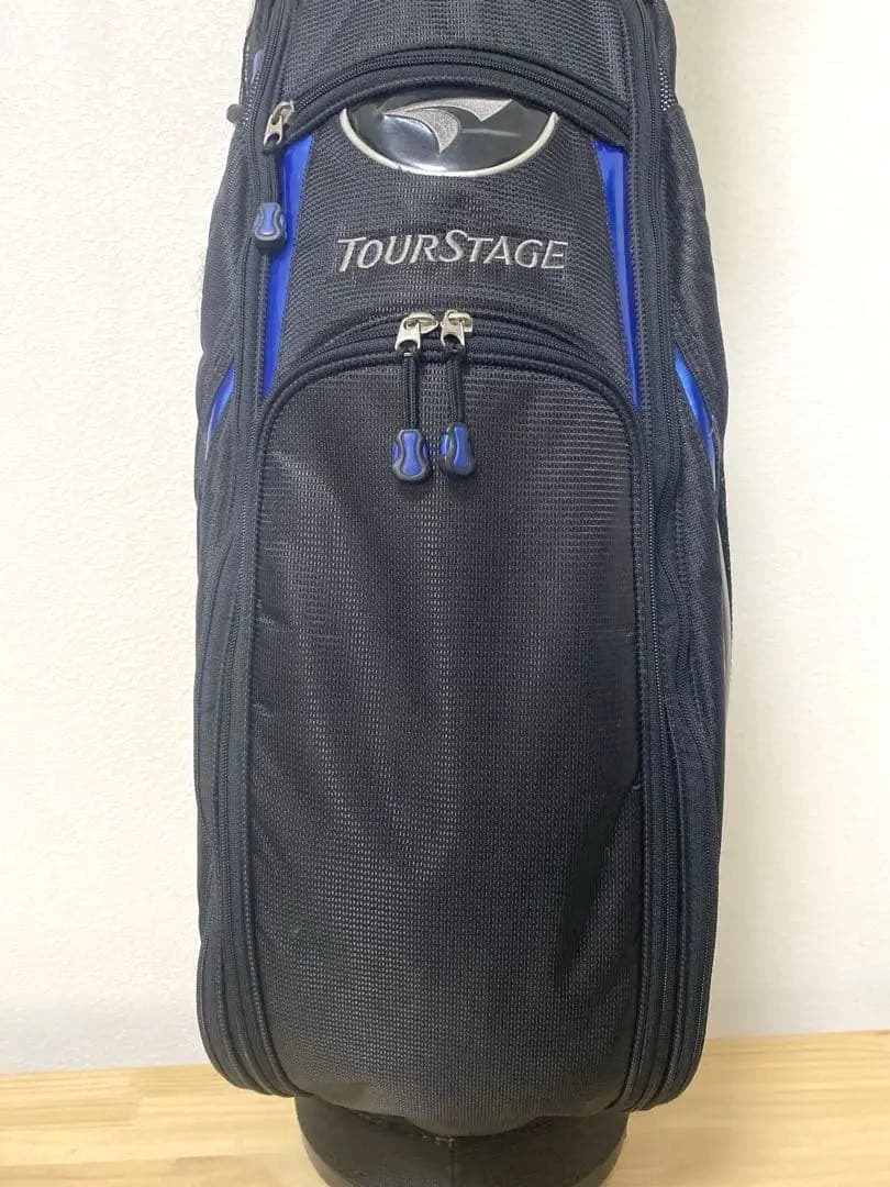 【美品✨】 TOUR STAGE ツアーステージ ゴルフバッグ キャディバッグ