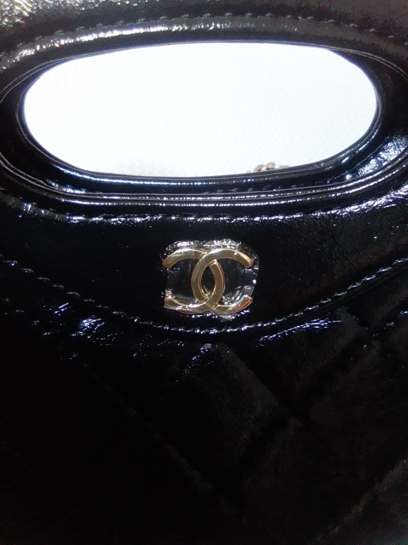 CHANEL ノベルティ ブラック キルティング ショルダーバッグ