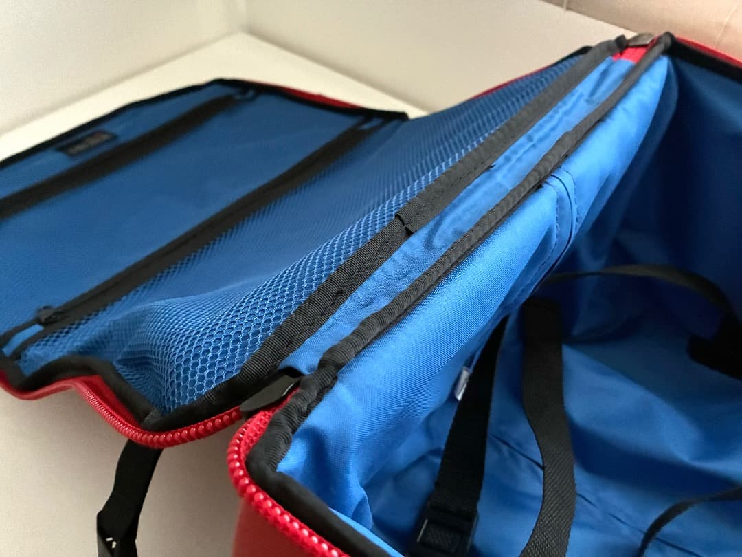ヒデオ ワカマツTARPAULIN 30Lソフトスーツケース 赤