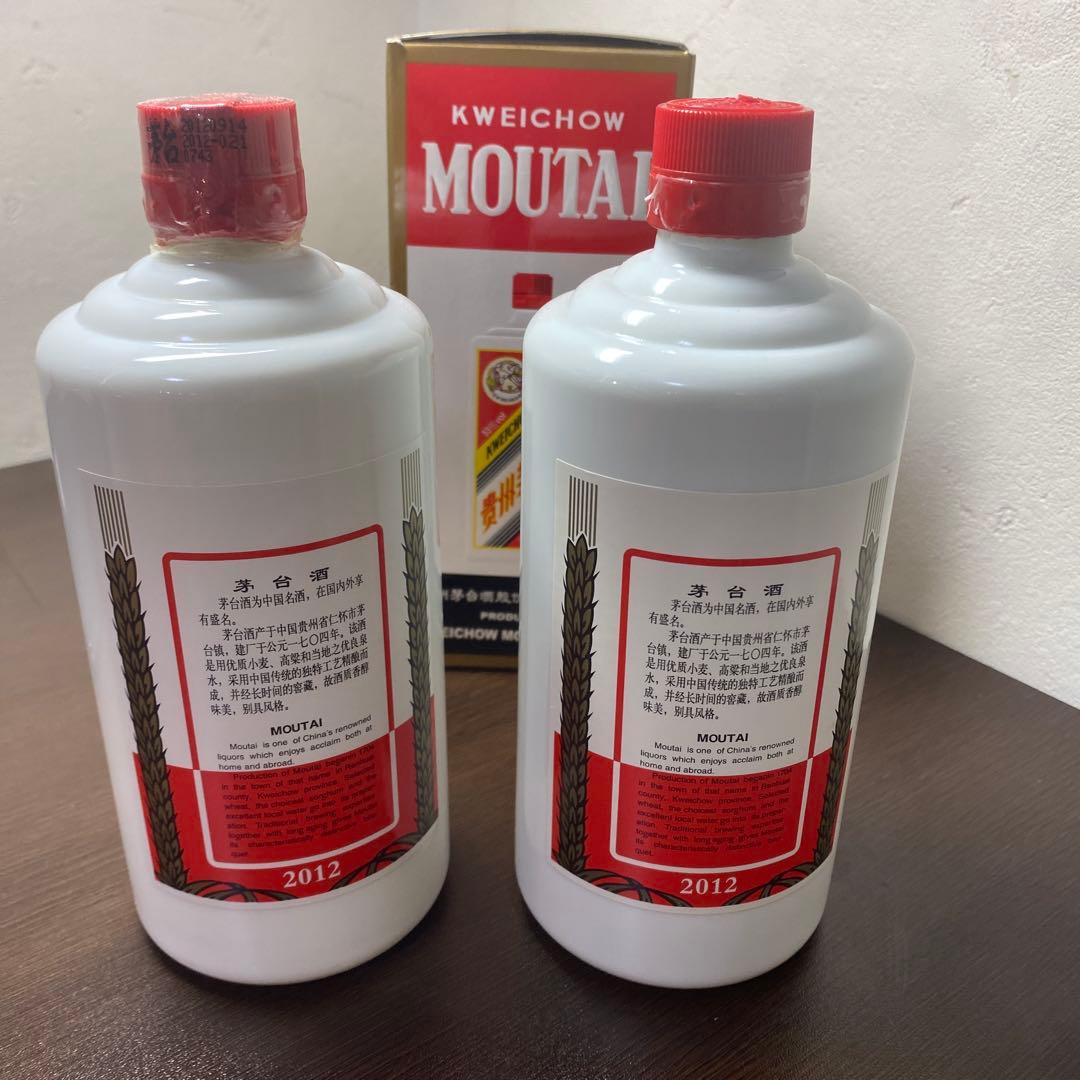 Kweichow Moutai 500ml 53% 2012年製造