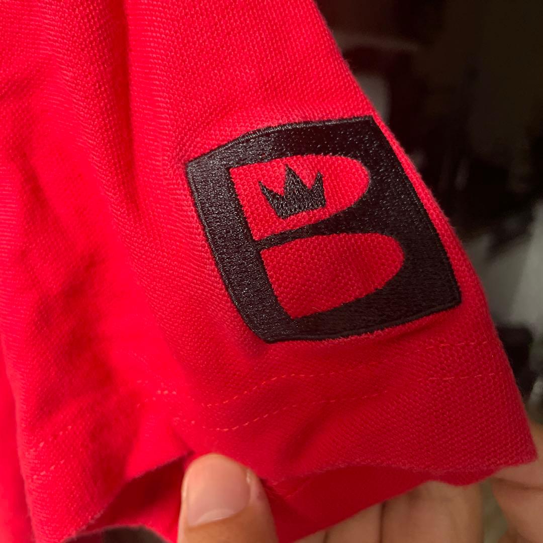 Brunswick 赤 ポロシャツ S ブランズウィック